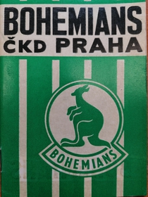 Bohemians ČKD Praha - mužstvo kopané 1966 - 1967