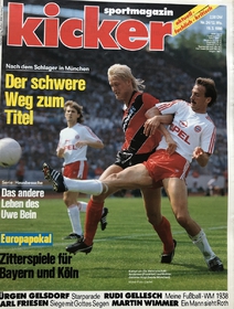 Sportmagazin Kicker: 19.3.1990