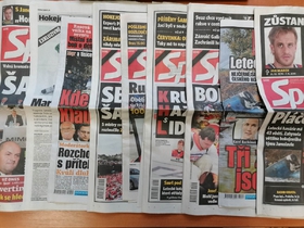 Denní tisk o pádu letadla s hokejisty u Jaroslavle