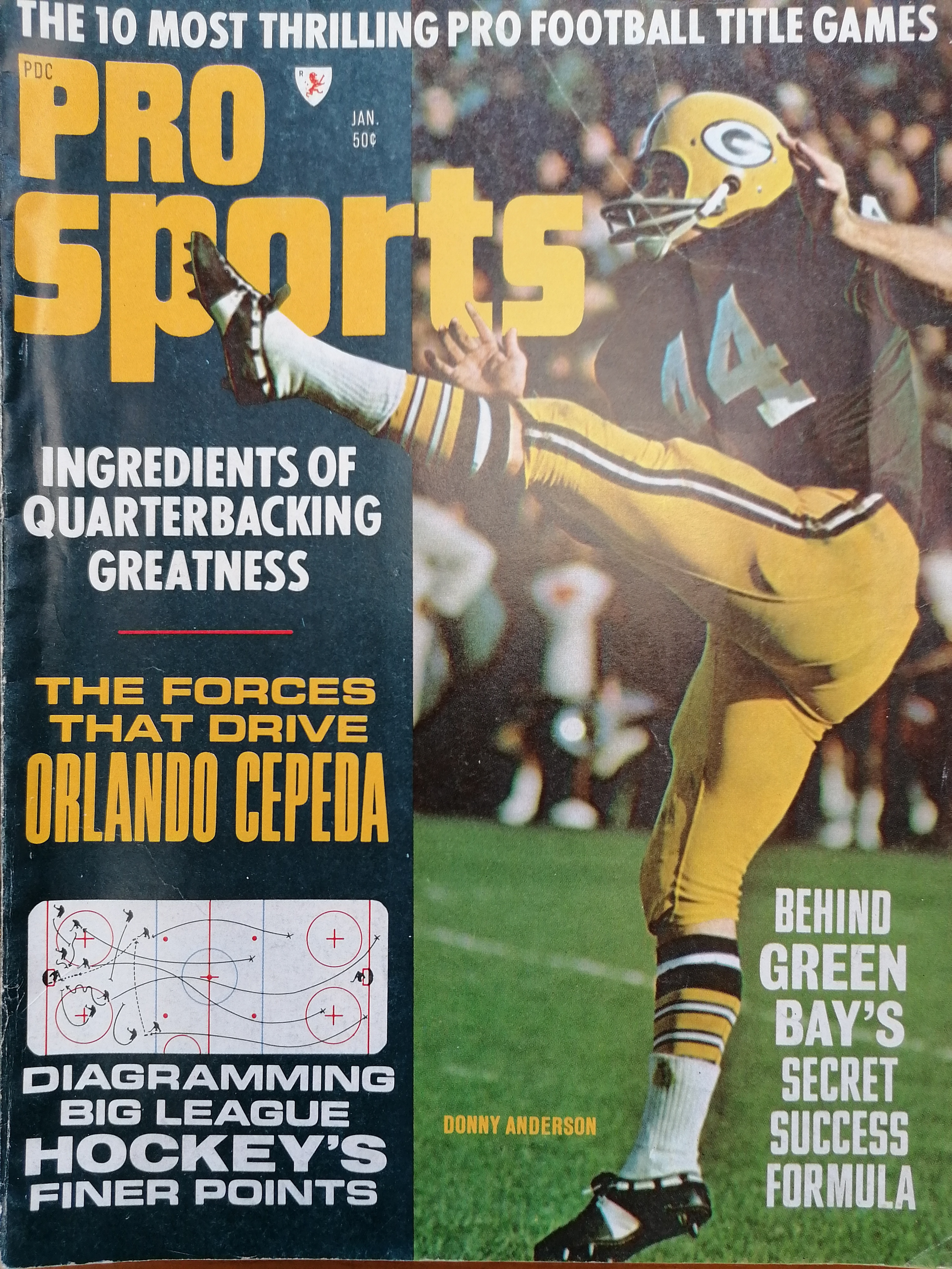 Pro Sports - The 10 most thrilling pro football title games (1/1968 