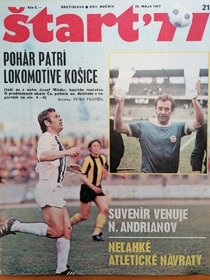 Štart: Pohár patrí Lokomotíve Košice (21/1977)