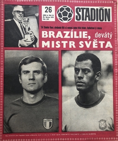 Stadión: Brazílie, devátý mistr světa (26/1970)