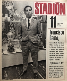 Stadión: Francisco Gento, kapitán Realu Madrid (11/1968)