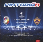 Program Viktorián: FC Viktoria Plzeň - NK Maribor (20.8.2013)