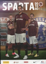 Program Sparta do toho: AC Sparta Praha - Chelsea FC (14.2.2013)