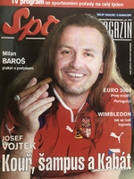 Sport magazín: Josef Vojtek: Kouř, šampus a Kabát