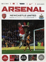 Program Arsenal vs Newcastle United z 28.4.2014