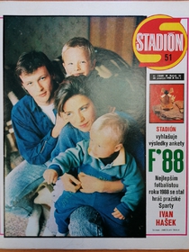 Stadión: Sport '88 - Nejlepším fotbalistou roku je Ivan Hašek (51/1988)