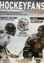 Hockey Fans Das magazín k MS 2005 v Rakousku