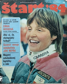 Štart '84: Zjazdárka Erika Hessová (16/1984)