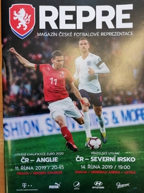 Oficiální program Česko - Anglie a Česko - Severní Irsko (11. a 14.10.2019)