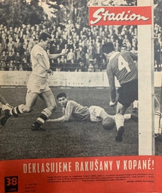 Stadión: Deklasujeme Rakušany v kopané! (38/1962)