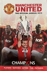 The Official Manchester United Annual 2012 anglicky