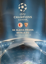 Oficiální program Ligy mistrů SK Slavia Praha - Sevilla FC