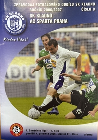 Kladno hází - zpravodaj fotbalového oddílu SK Kladno - ACC Sparta Praha (4.12.2006)