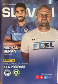 Zpravodaj FC Slovan Liberec - 1.FK Příbram (4.10.2020)