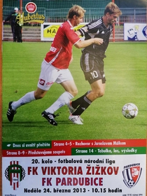 Zpravodaj FK Viktoria Žižkov - FK Pardubice (24.3.2013)