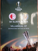 Zpravodaj SK Slavia Praha - Villarreal CF (2.11.2017)