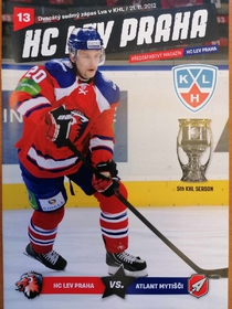 Zpravodaj HC Lev Praha - Atlant Mytišči (21.11.2012)