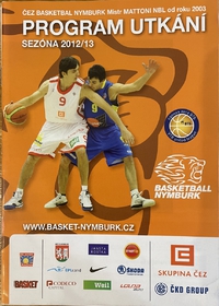 Program utkání Basketball Nymburk sezóna 2012/2013