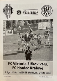 Zpravodaj FK Viktoria Žižkov - FC Hradec Králové (25.3.2007)