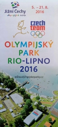 Mapa Olympijský park Rio - Lipno 2016