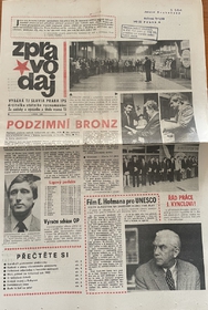 TJ SLAVIA PRAHA IPS zpravodaj (leden 1983)