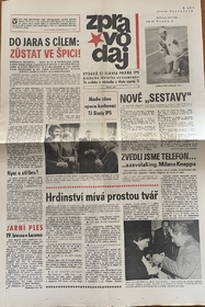 TJ SLAVIA PRAHA IPS zpravodaj (únor 1983)