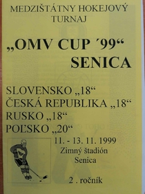 Zpravodaj OMV Cup Senica (11.-13.11.1999)