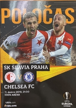 Oficiální zpravodaj - Poločas: Oficiální program zápasu SK Slavia Praha - Chelsea FC (11.4.2019)