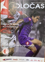 Oficiální zpravodaj - Poločas: Oficiální program zápasu SK Slavia Praha - AFC Fiorentina(27.8.2008)