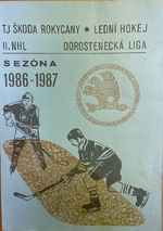 Oficiální program II.NHL dorostenecká liga: TJ Škoda Rokycany