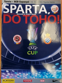 Sparta do toho!: Oficiální program AC Sparta Praha - RCD Espanyol (19.10.2006)