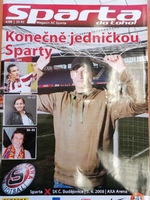Sparta do toho!: Oficiální program AC Sparta Praha - SK České Budějovice (5.4.2008)