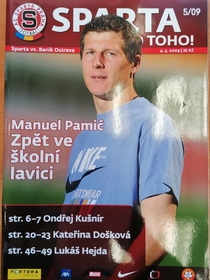 Sparta do toho!: Oficiální program AC Sparta Praha - FC Baník Ostrava (4.5.2009)