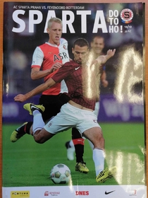 Sparta do toho!: Oficiální program AC Sparta Praha - Feyenoord Rotterdam (30.8.2012)