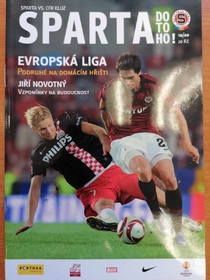 Sparta do toho!: Oficiální program AC Sparta Praha - CFR Kluž (22.10.2009)