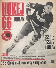 Stadión: Hokej '66: Mimořádné číslo k MS v hokeji 1966 v Lublani