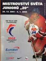 Oficiální program MS juniorů 2002 v Česku