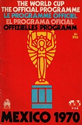 Oficiální program MS ve fotbale 1970