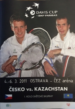 Zpravodaj z Davis Cupu Česko vs. Kazachstán 4. - 6. 3. 2011