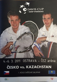 Zpravodaj z Davis Cupu Česko vs. Kazachstán 4. - 6. 3. 2011