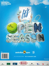 Oficiální program Australian Open 2016