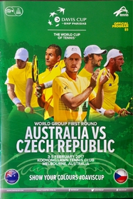 Zpravodaj z Davis Cupu Austrálie vs. Česko 3. - 5. 2. 2017