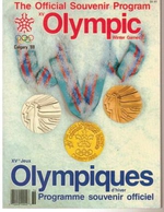 The Official Souvenir Program of Olympic Games Calgary '88