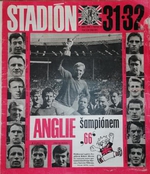 Stadión: Fotbal '66 - Mimořádné dvojčíslo věnované Mistrovství světa ve fotbale v Anglii 1966 (31-32/1966)
