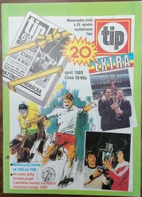 Tip: Fotbal '89 - Mimořádné číslo k 20. výročiu vychádzania Tipu