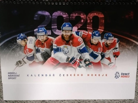 Stolní kalendář 2020 - Český hokej 