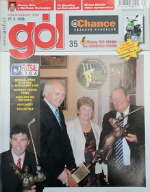 Gól - Mimořádné vydání po vyhlášení Zlaté hokejky 2008 (35/2008)