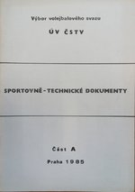 Sportovně-technické dokumenty - Část A